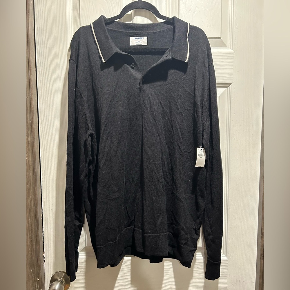 Old Navy Charcoal Long Sleeve Shirt